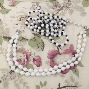 Vintage plastic necklaces